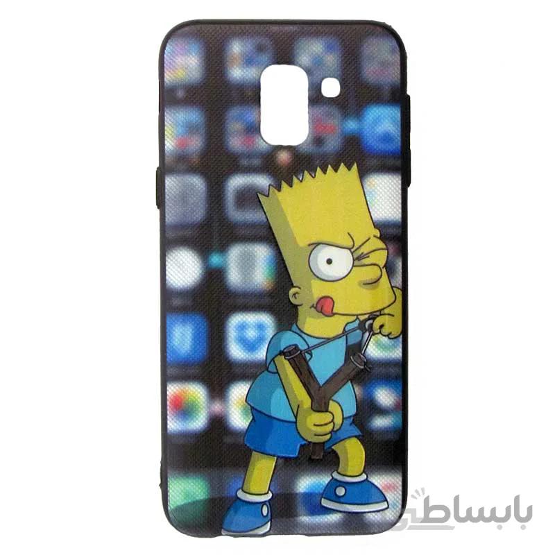 قاب فانتزی برجسته طرح سیمپسون گوشی سامسونگ Samsung J6