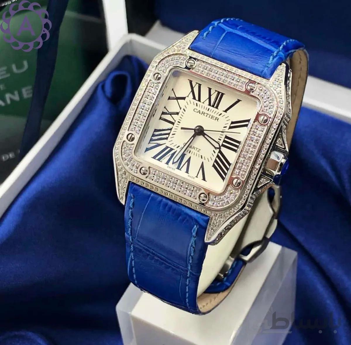 ساعت مچی زنانه کارتیر مدل Cartier Santos 6212C