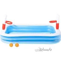 استخر بادی کودک همراه با حلقه بسکتبال بست وی Bestway