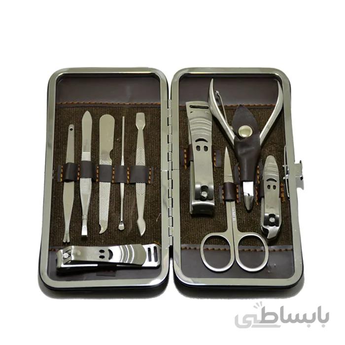 ست مانیکور و پدیکور حرفه ای 10 تیکه کوم استیل KUM STEEL
