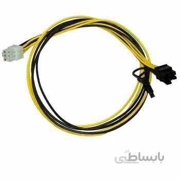 کابل برق کارت گرافیک 6 پین به 8 پین دایا طول 70سانتی متر ا Daya 6Pin to 8Pin GPU Power Cable 70cm