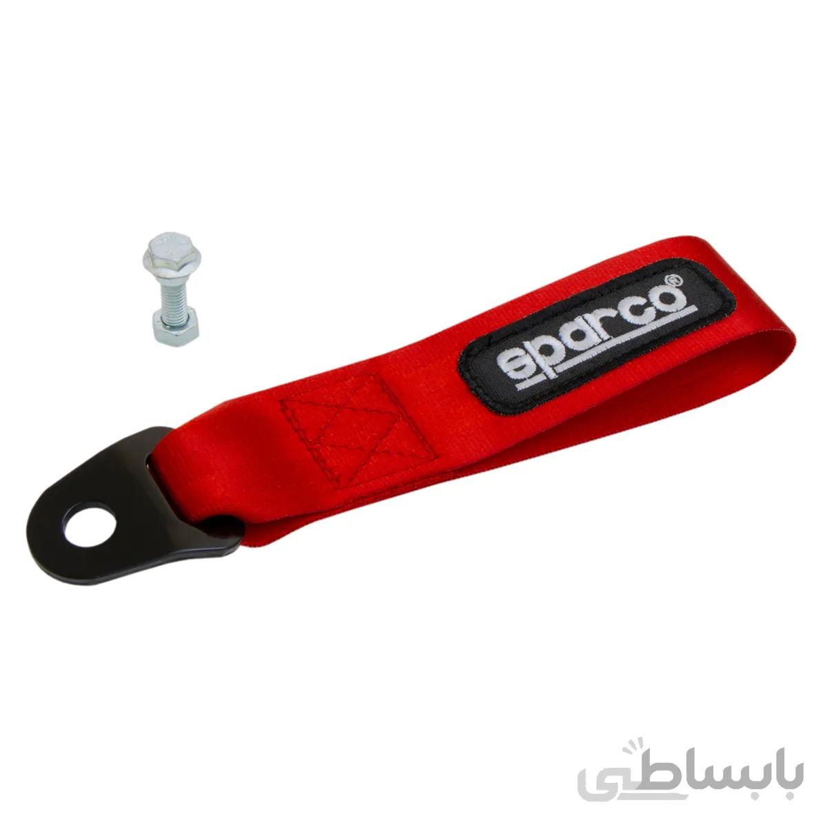بکسل بند تزئینی خودرو طرح اسپارکو رنگ قرمز طرح 2130