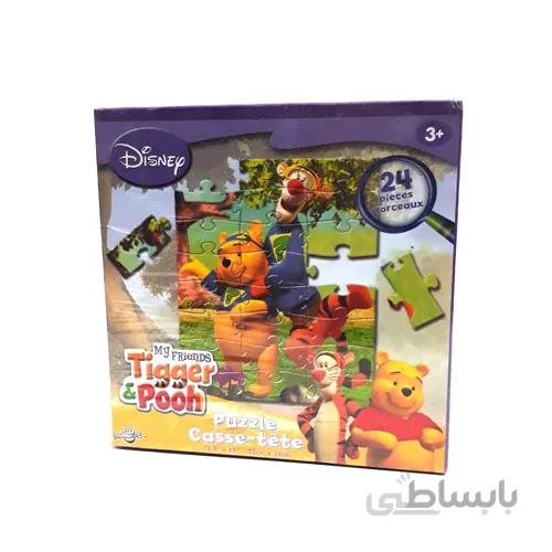 پازل دیزنی اورجینال تایگر و پو ۲۴ تکه برند Disney