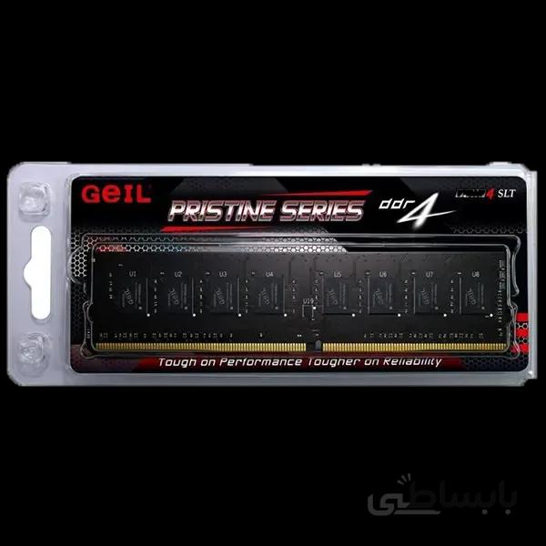 رم دسکتاپ ۲۴۰۰ مگاهرتز گیل مدل Pristine GEAIL CL17ظرفیت ۴ گیگابایت