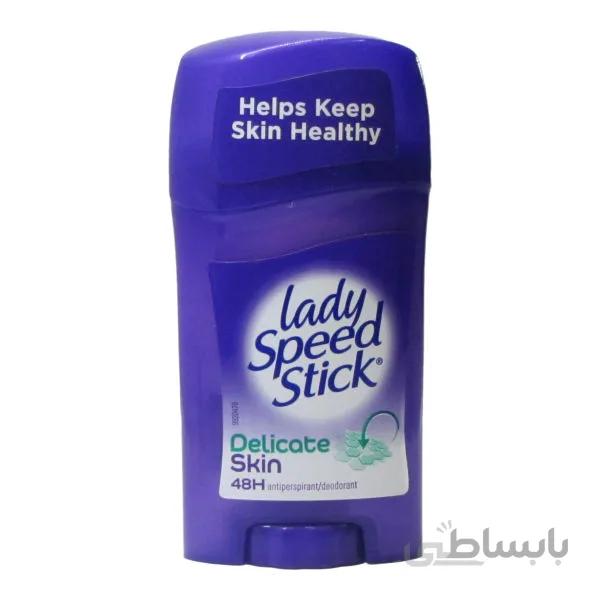 مام استیک صابونی لیدی اسپید مدل دلیکیت اسکین Lady Speed Stick Deodorant Delicate Skin 48h