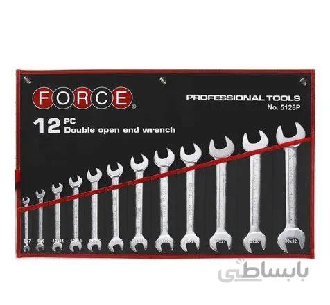سری آچار دو سر تخت 12عددی فورس – FORCE مدل 5128P