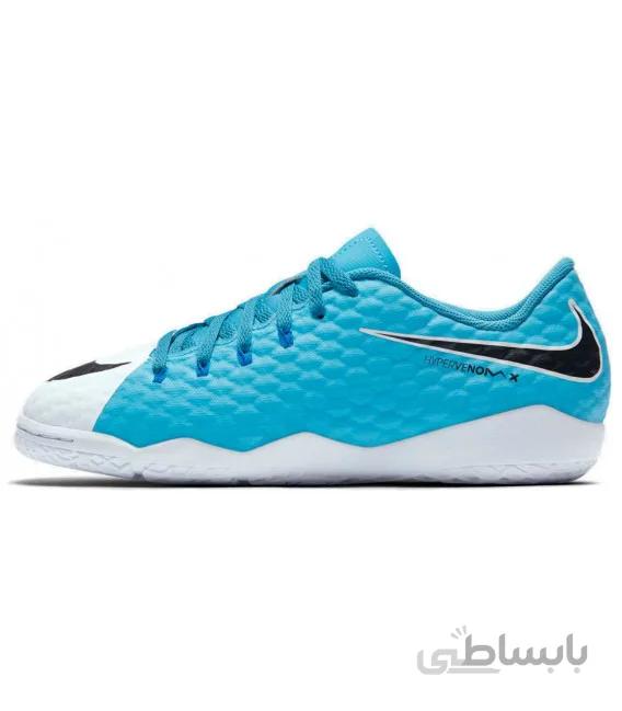 کفش فوتسال سایز کوچک نایک هایپرونوم Nike Jr HyperVenom Phelon II IC 749920-108