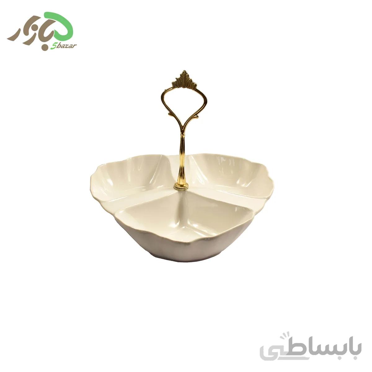 اردو خوری سه خانه صدفی مدل 3064