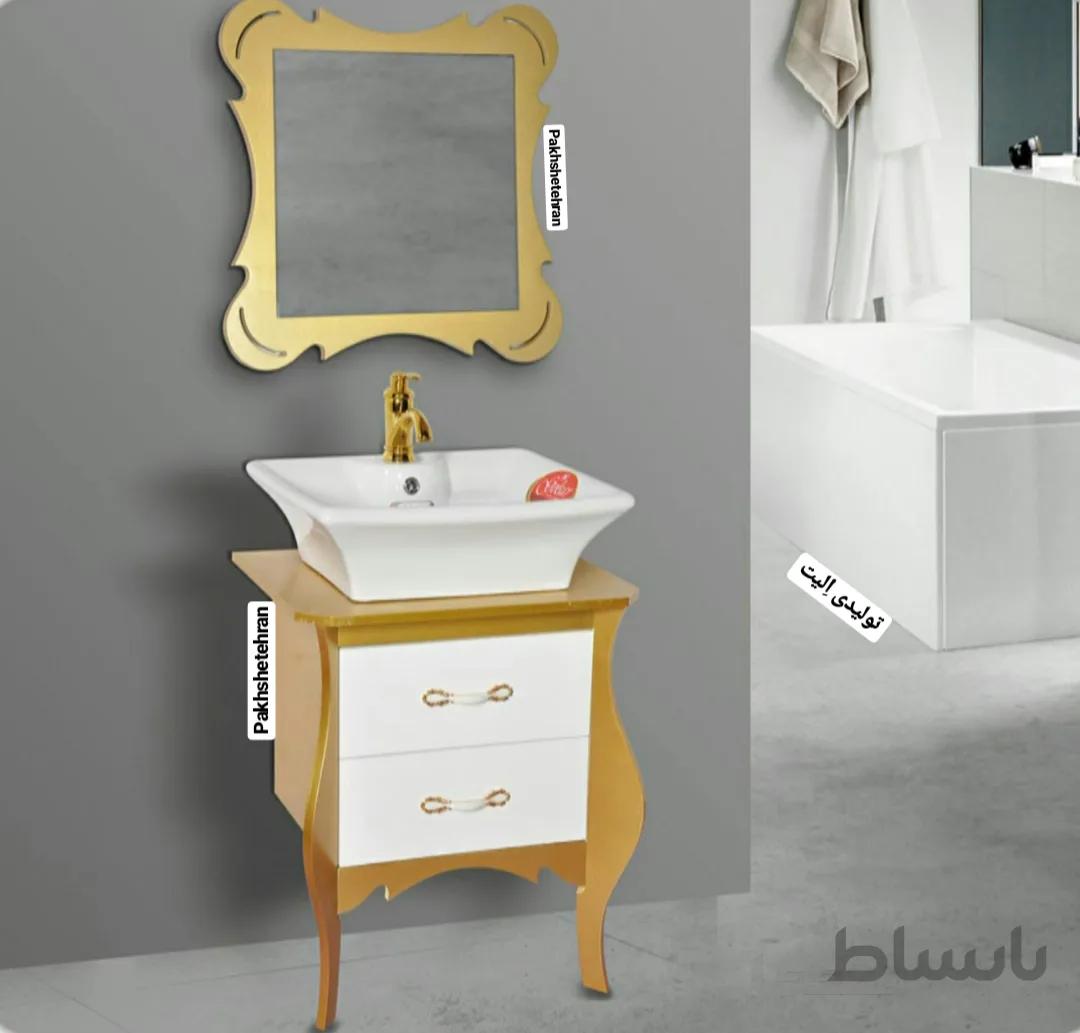 روشویی کابینت دار رژان60 سانت ا روشویی کابینت دار رژان60 سانت