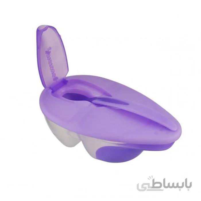 ظرف غذا با قاشق حرارتی بی بی سیل