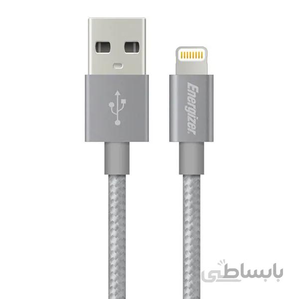 کابل شارژ 1.2 متری USB به Lightning انرجایزر مدل C13UBLIGGY4