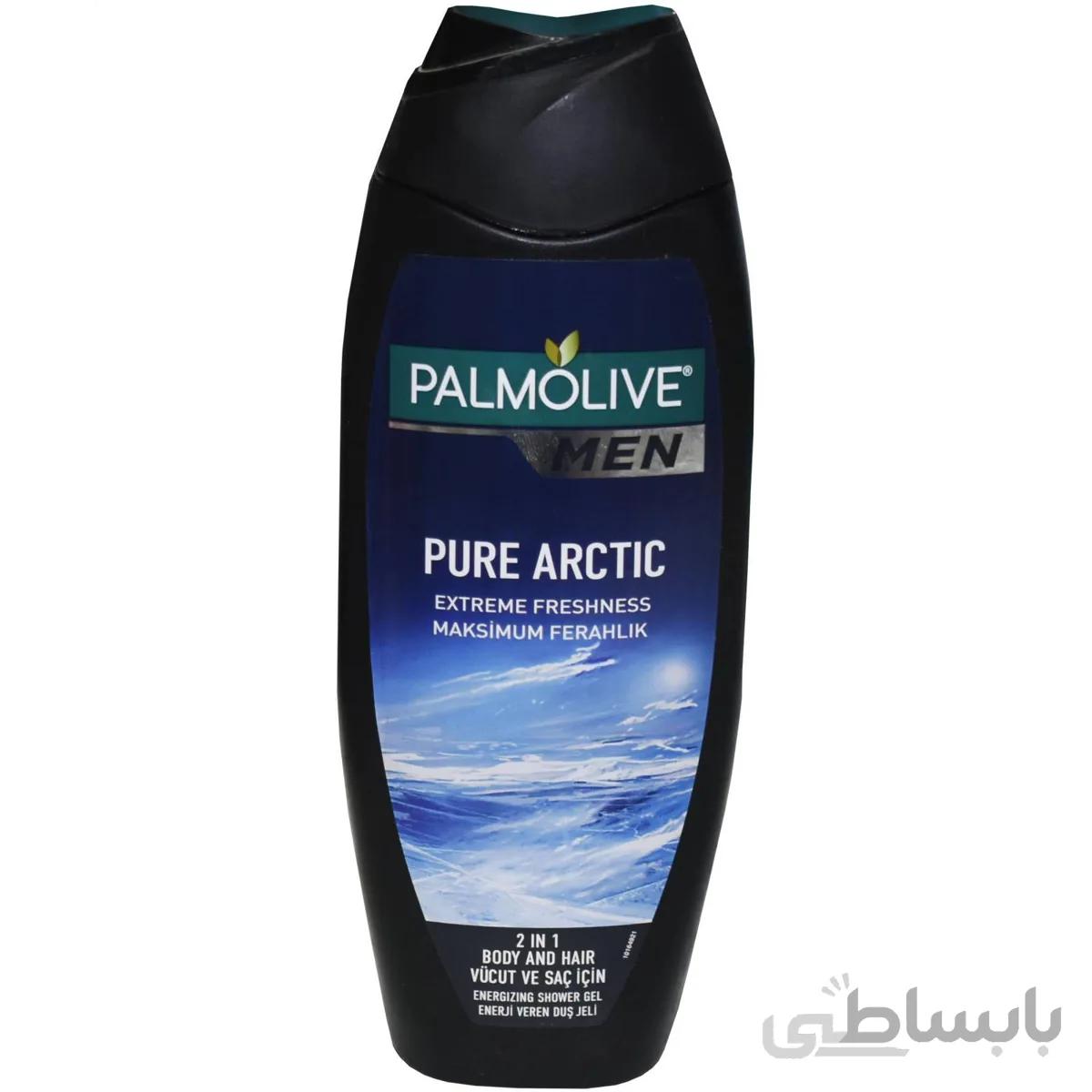 شامپو مو و بدن پالمولیو مدل PURE ARCTIC حجم 500 میلی لیتر