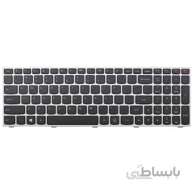 کیبرد لپ تاپ لنوو Lenovo B5070 Z5170 IP300 IP500 Laptop Keyboard فریم نقره ای