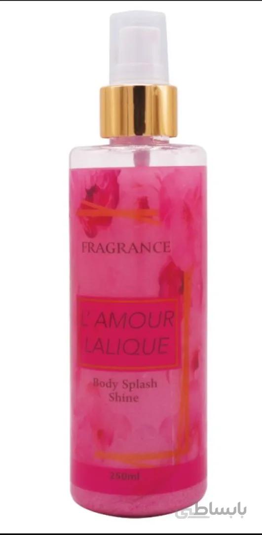 بادی اسپلش فراگرنس ورد با رایحه Lamour Lalique حجم 250 میل ا Fragrance World Body Splash With Lamour Lalique Scent 250 ml
