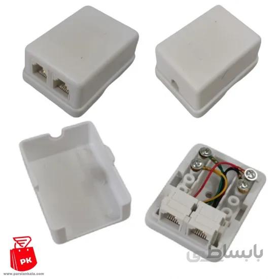پریز سوکت تلفن روکار