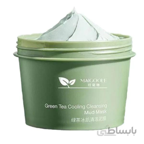 ماسک صورت گل چای سبز کره ای ا Mud mask green tea Korean