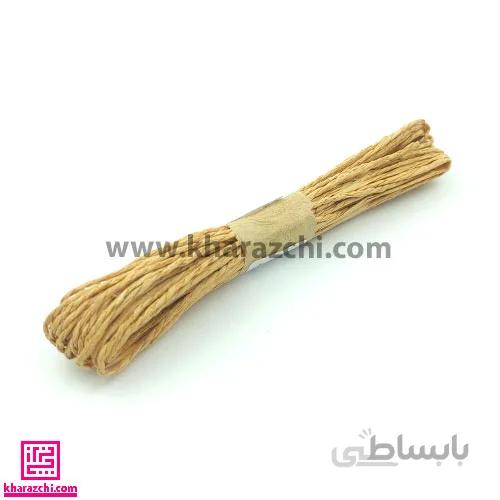نخ کاغذی عسلی