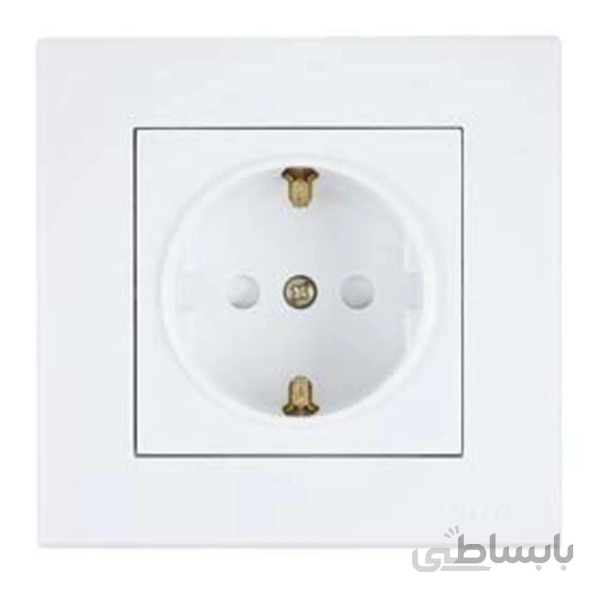 پریز ارت دار پارت الکتریک مدل تابش ا Earth socket Part Electric radiation model