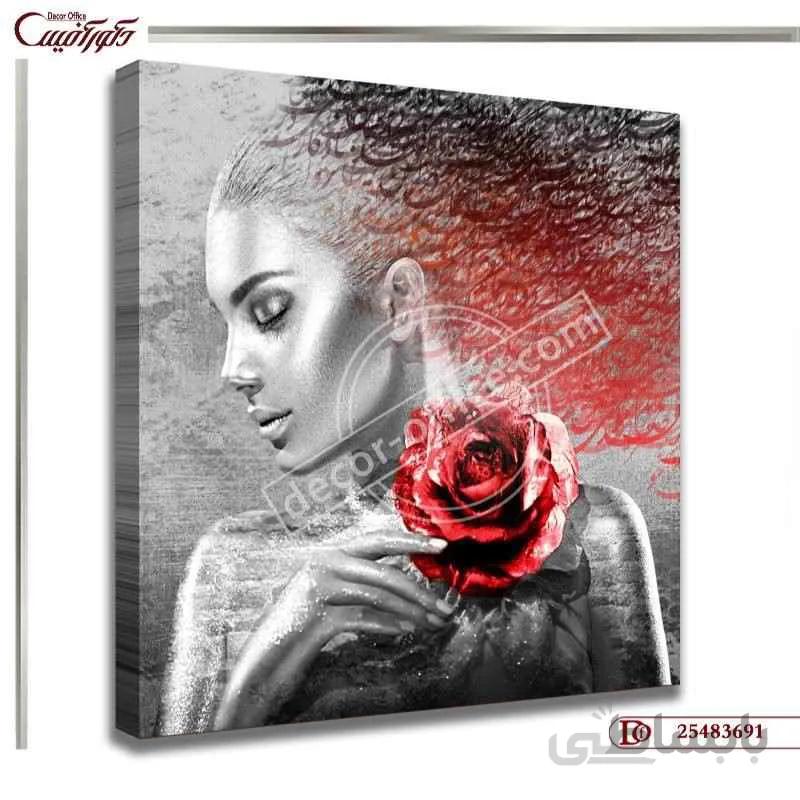 تابلو دکوراتیو خط نقاشی 3691 ا Decorative painting calligraphy 3691