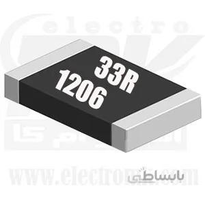 مقاومت ۳۳R 1206 5%