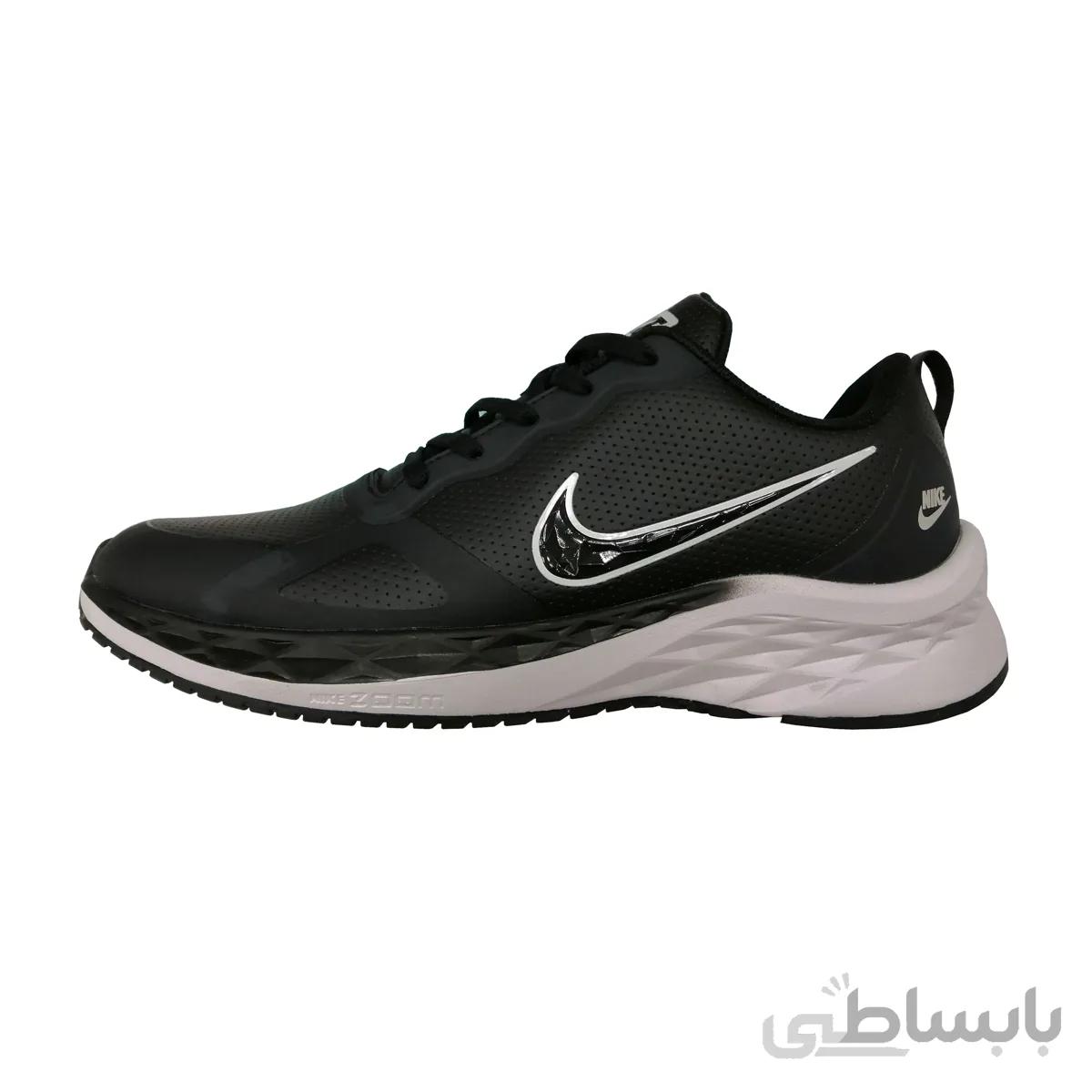 کفش پیاده روی ضد اب نایک مدل zoom 6622 رنگ مشکی سفید 42 ا nike zoom winflow8 (6622 S-B)