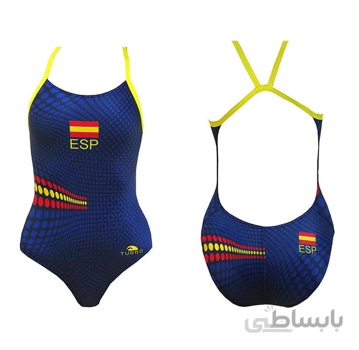 مایوی شنای زنانه توربو Espana Thin Strap ا Turbo women swimsuit 83027132
