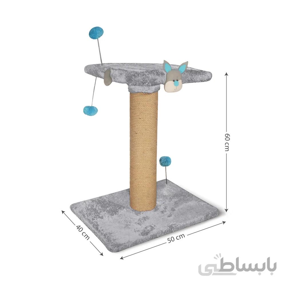 اسکرچر دو طبقه عروسک دار نیناپت ا Ninapet Dual Floor Scratcher With Doll