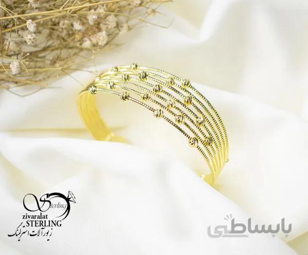دستبند النگویی البرنادو زنانه چند رج
