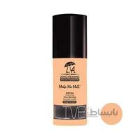 کرم پودر پمپی ال ای مدل Make Me Matt شماره 325 حجم 30میل ا L.A. Make Me Matt Airless Foundation No.325 30ml