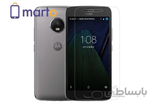 محافظ صفحه نمايش شيشه اي نيلکين مدل Amazing H مناسب براي گوشي موتورولا Moto G5 Plus ا Nillkin Amazing H tempered glass screen protector for Motorola Moto G5 Plus