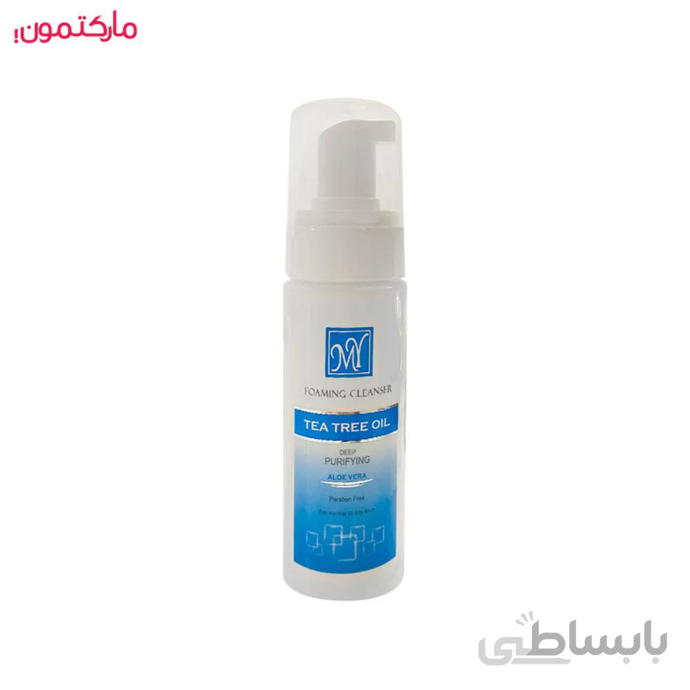 فوم پاك كننده صورت مای حاوی آلوئه ورا و درخت چای 150 میلی لیتر ا my foaming cleanser contain aloevera 150 ml