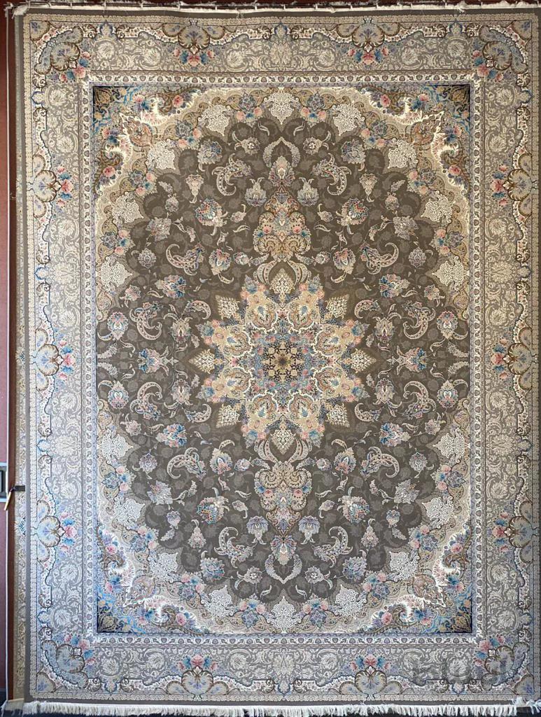 فرش ستاره کویر یزد 1000 شانه تراکم 3600 طرح E-041-2073 ا kavir yaz E41