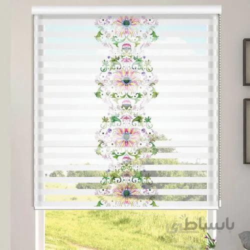 پرده زبرا چاپی کد E-09