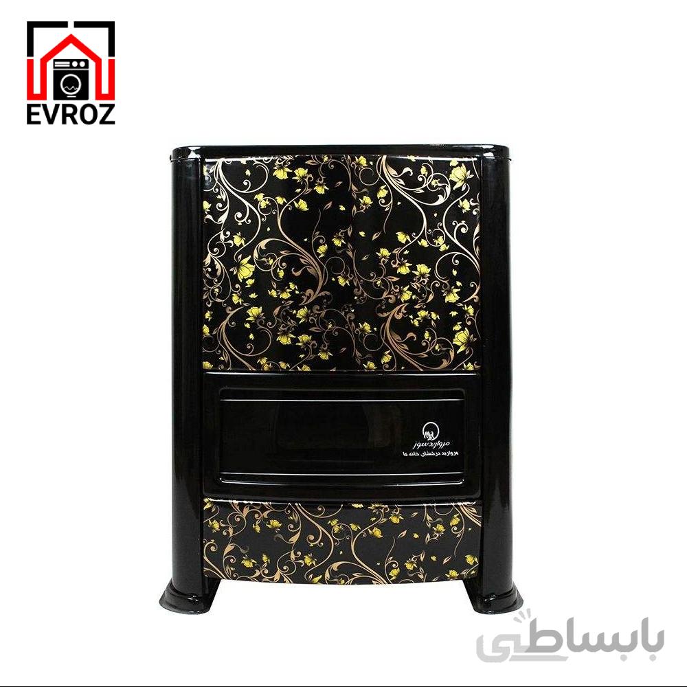بخاری گازی مروارید سوز طرح گرافیکی مدل 8000 ا Morvarid soz 8000