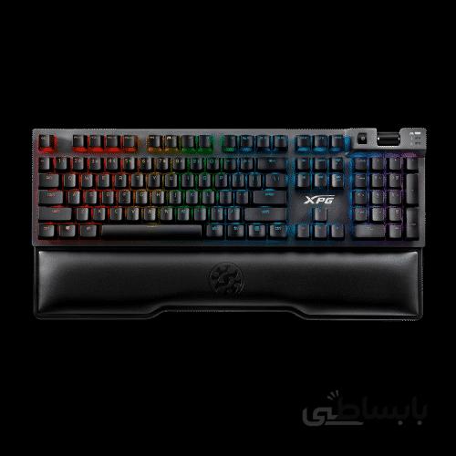 کیبورد مکانیکال گیمینگ ای دیتا XPG SUMMONER SILVER Switch ا ADATA XPG SUMMONER Silver Switch CHERRY MX Mechanical Keyboard