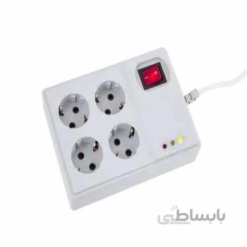 محافظ ولتاژ پارت الکتریک مدل چهار خانه لوازم صوتی ۱/۸متری