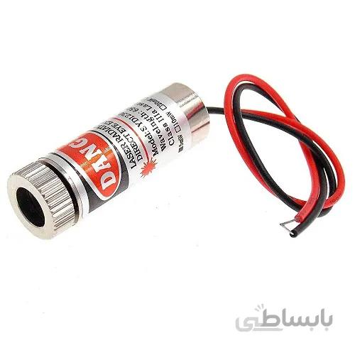ماژول لیزر قرمز کراس با توان 5 میلی وات مدل MXD1230 Laser Cross 5mW