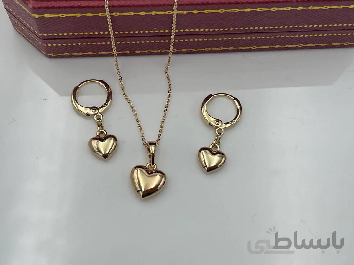 نیم ست طرح قلب ژوپینگ
