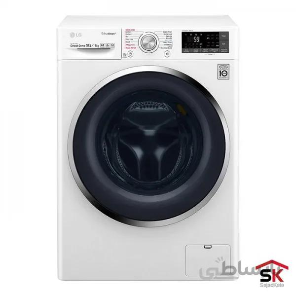 ماشین لباسشویی ال جی مدل WM-1015S ظرفیت 10.5 کیلوگرم ا LG WM-1015S Washing Machine 10.5Kg