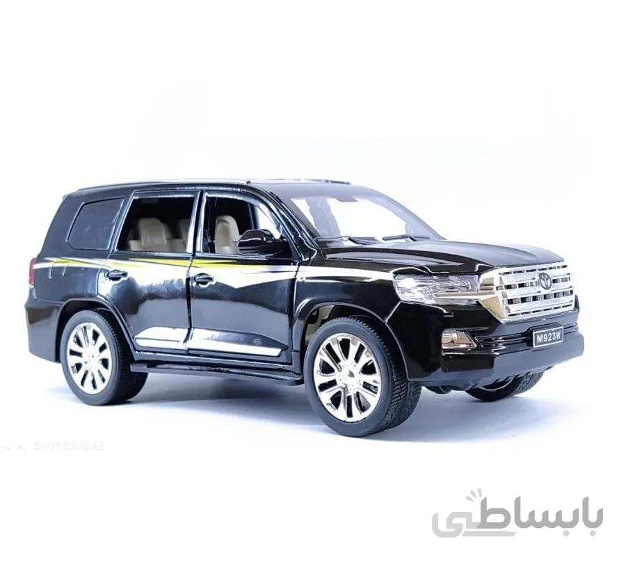 ماکت ماشین فلزی تویوتا لندکروز (TOYOTA LANDCRUISER) بزرگ محصول XLG با درب های بازشو