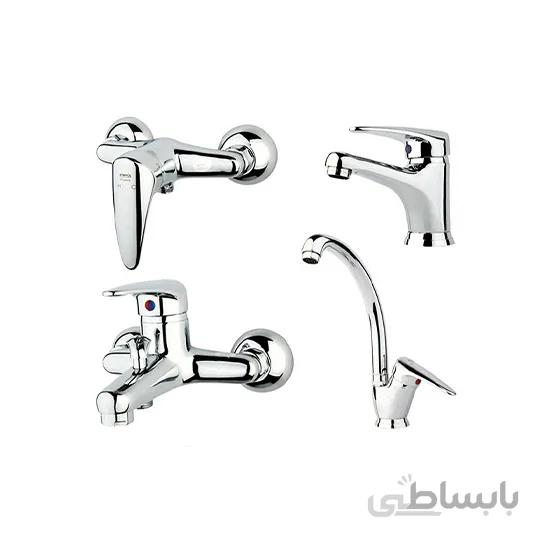 ست شیرآلات درنا کروم راسان ا Rassan Dorna Kitchen