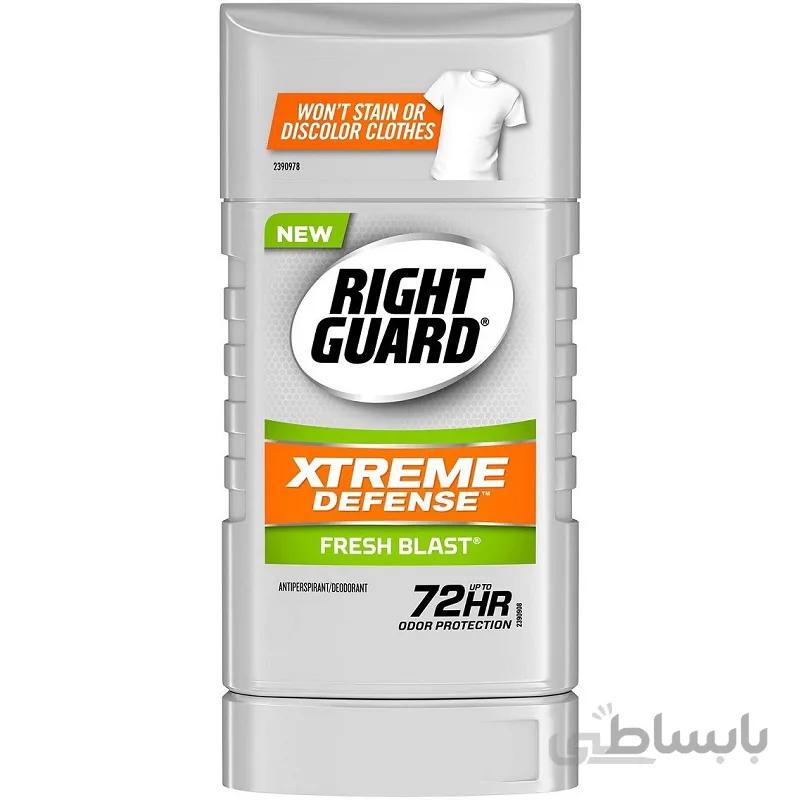 مام ضد تعریق استیکی 72ساعته رایت گارد مدل Fresh Blast حجم 73گرم