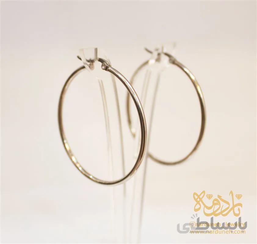گوشواره حلقه استیل - 45 mm