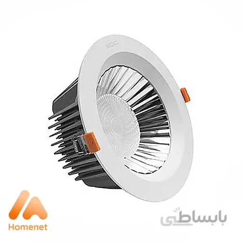 چراغ سقفى ایشاین 10 وات توکار گرد برند EDC کد 10203500