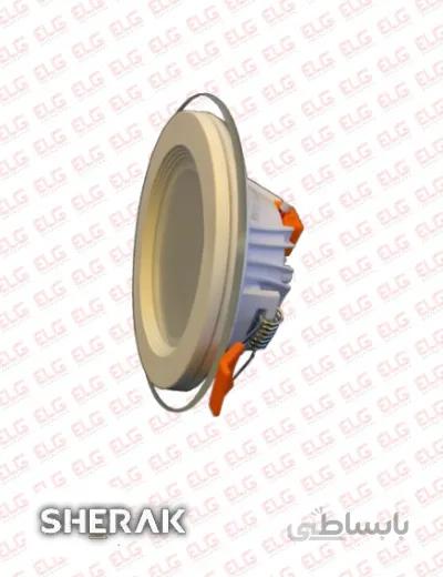 پنل دور شیشه ای SMD شراک بک لایت 9 وات