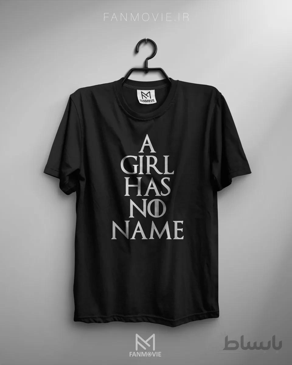 تیشرت گیم اف ترونز طرحGIRL(نخ پنبه)