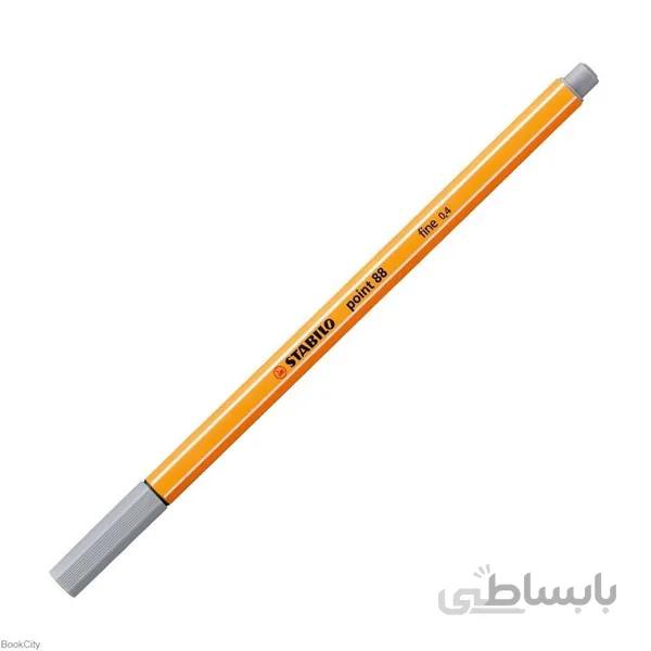 واننويس نوك نمدي خاكستري STABILO 88-95