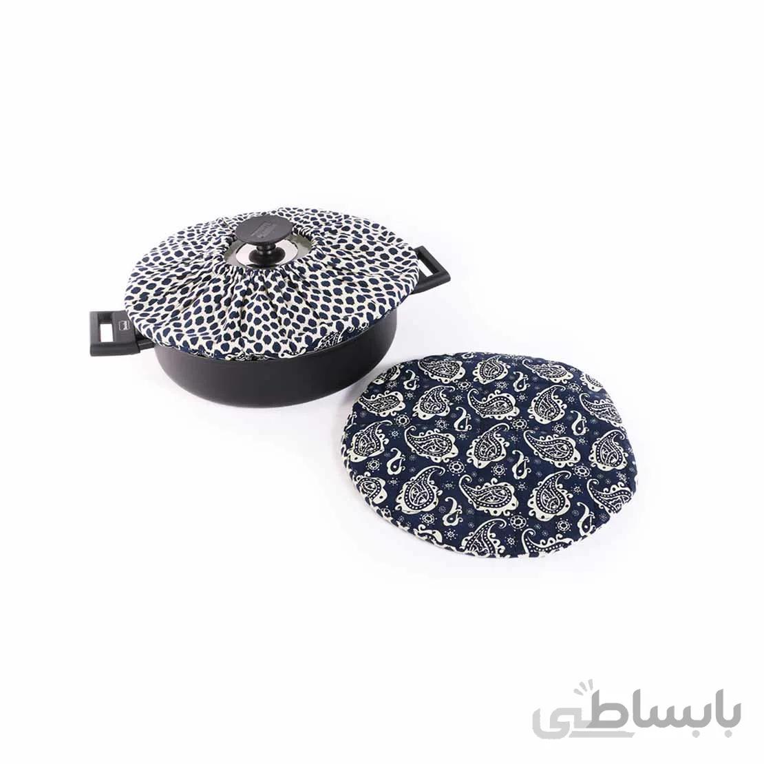 دمکن 3 تکه کشدار رزین تاژ طرح ترمه
