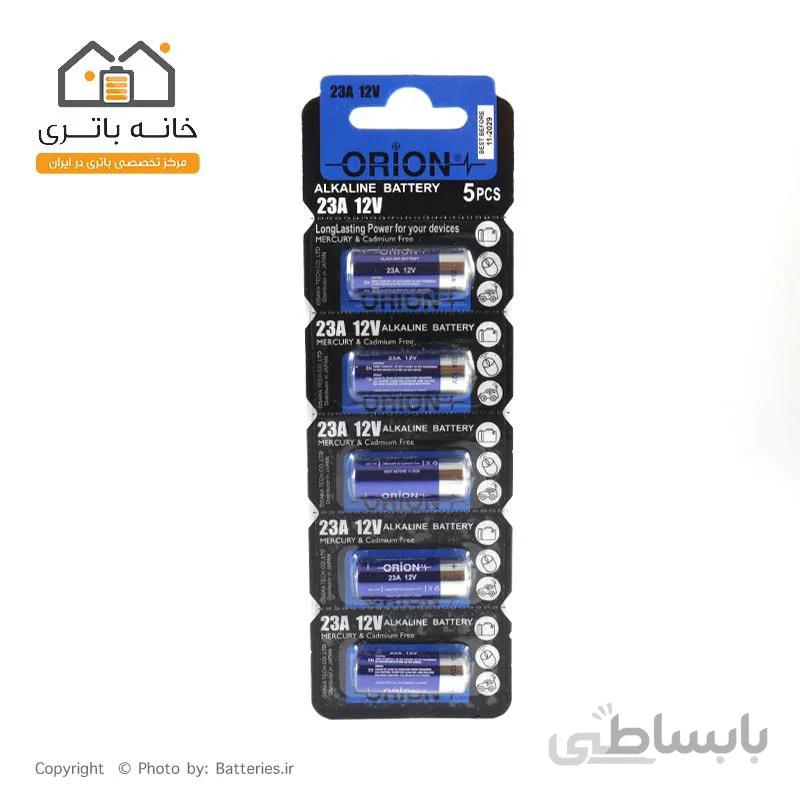 باتری 12 ولت A23 آلکالاین اوریون 5 عددی orion