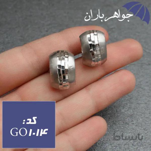 گوشواره نقره زنانه طرح جدید کد GO_1014